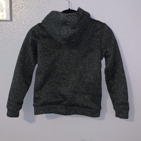 Joe’s Jeans grey fleece warm winter full zip up sweatshirt - Picture 4 of 6